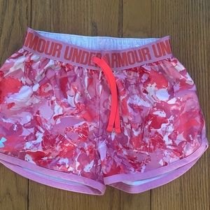 Under Armour shorts. Girls size M.